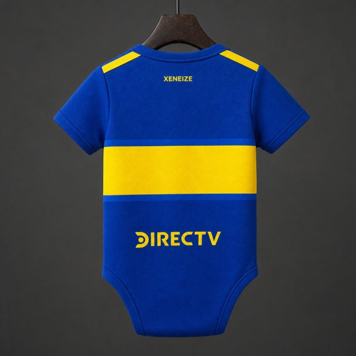 26/27 Boca Juniors Home Baby Romper Jersey