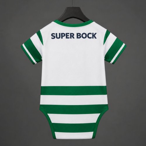 26/27 Sporting CP Lisbon Home Baby Romper Jersey