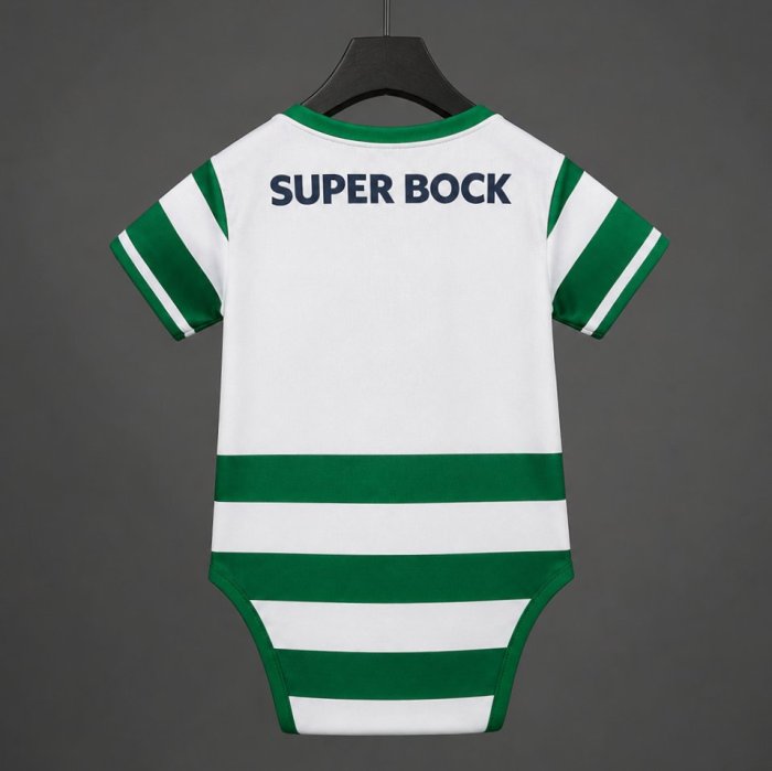 26/27 Sporting CP Lisbon Home Baby Romper Jersey