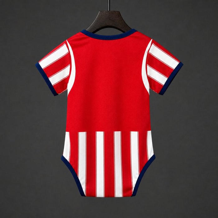 26/27 Atletico Madrid Home Baby Romper Jersey