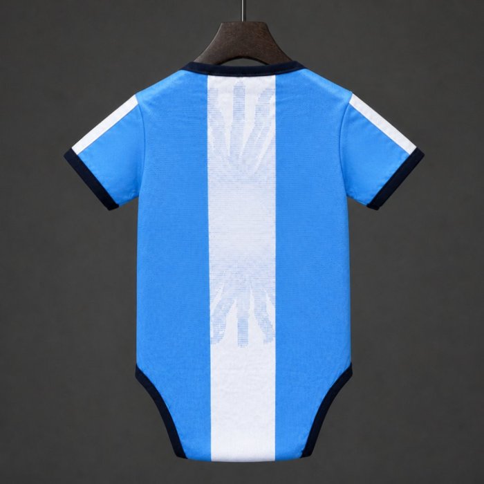 2026 Argentina Messi Farewell Commemorative Baby Romper Jersey