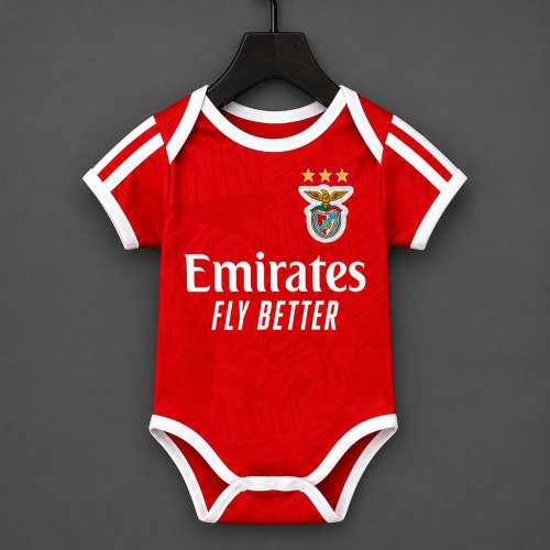 26/27 Benfica Home Baby Romper Jersey