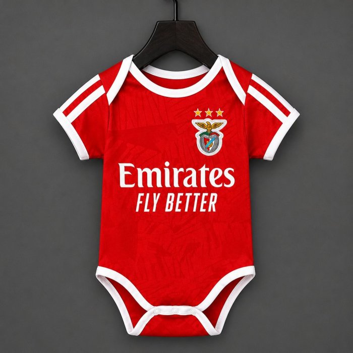 26/27 Benfica Home Baby Romper Jersey