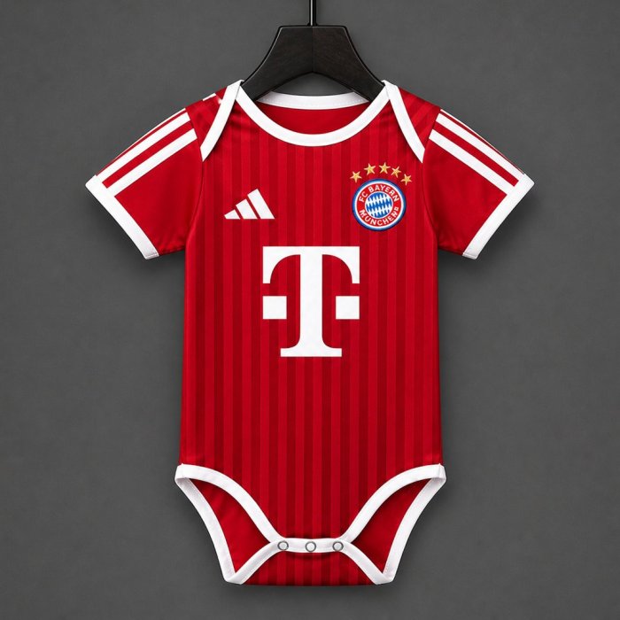 26/27 Bayern Munich Home Baby Romper Jersey