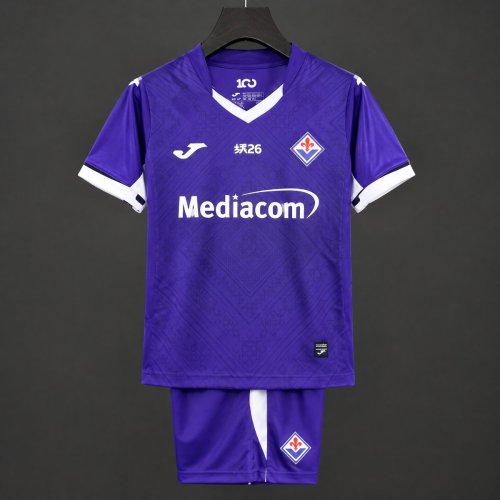 26/27 Kids Fiorentina Home Purple Jersey