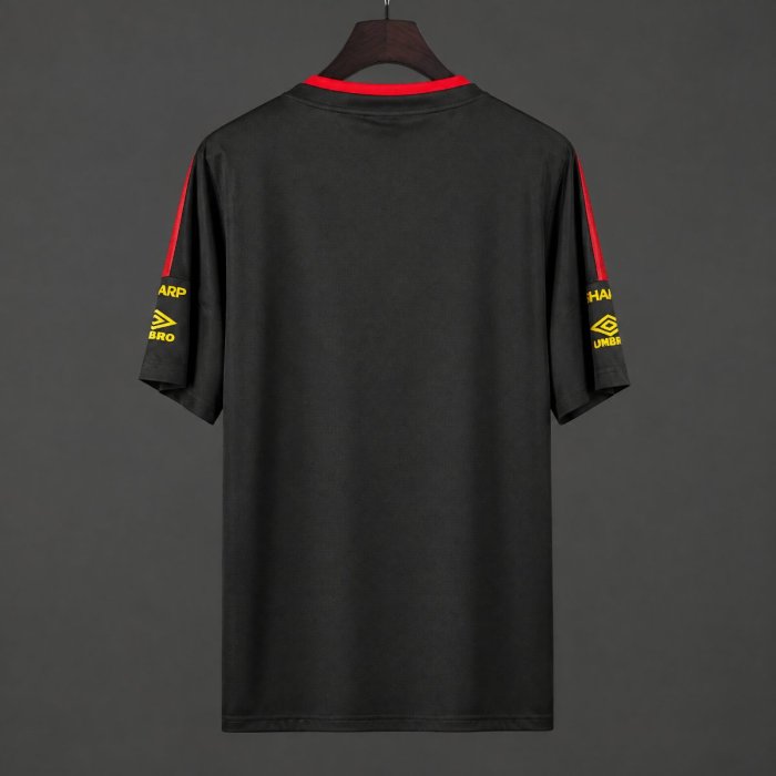 Retro 94/95 Manchester United Red Black Jersey