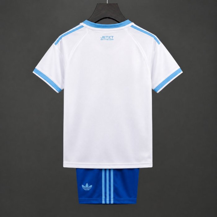 26/27 Kids Strasbourg Away White Jersey