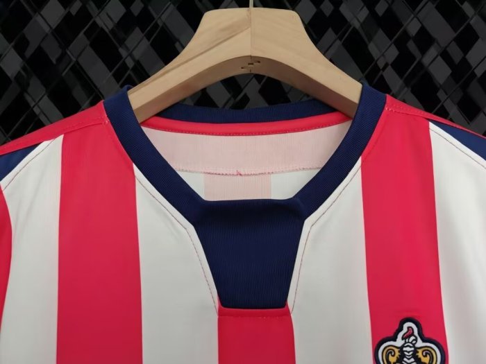 Retro 04/05 Chivas Home Long Sleeve Red Jersey