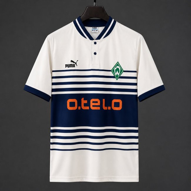 Retro 97/98 Werder Bremen Away Black Jersey