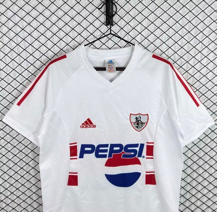 Retro 03/05 Zamalek SC Home White Jersey