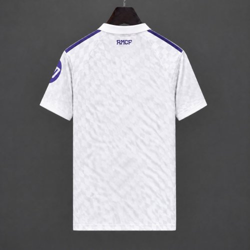 27/28 Real Madrid Home White Polo Jersey