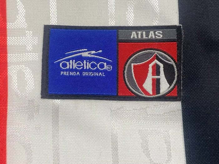 Retro 99/00 Atlas Third Long Sleeve Black/White  Jersey