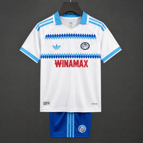 26/27 Kids Strasbourg Away White Jersey