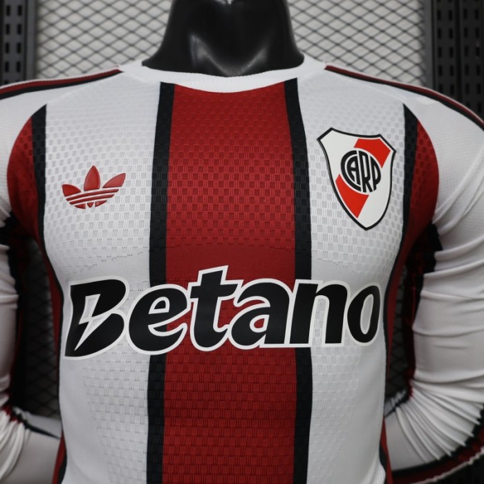 Player Version 26/27 River Plate Away Long Sleeve Jersey