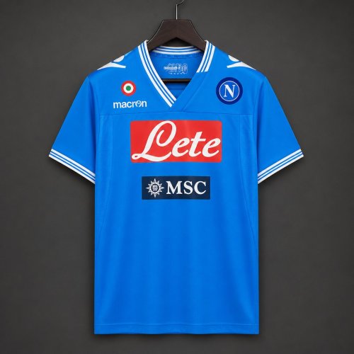 Retro 12/13 Napoli Home Blue Jersey