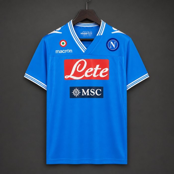 Retro 12/13 Napoli Home Blue Jersey