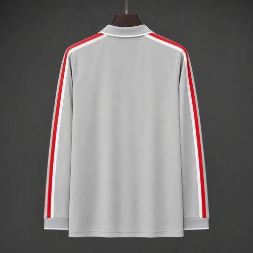 26/27 Liverpool SPZL FC Long Sleeve Grey Polo Jersey