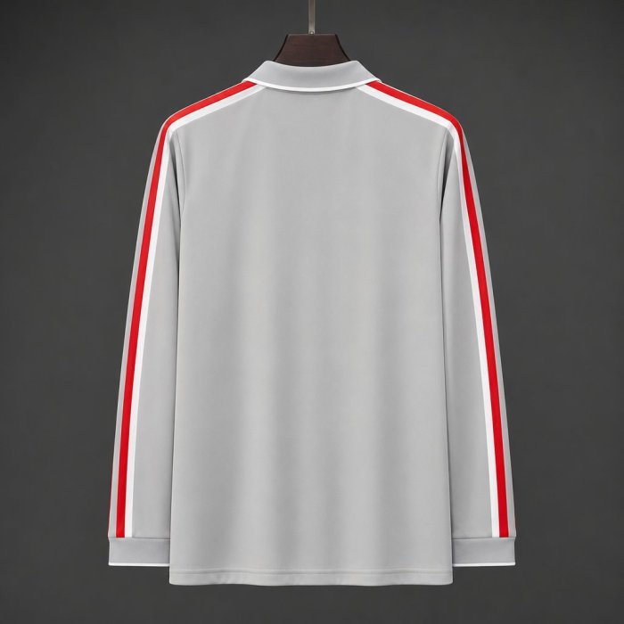 26/27 Liverpool SPZL FC Long Sleeve Grey Polo Jersey