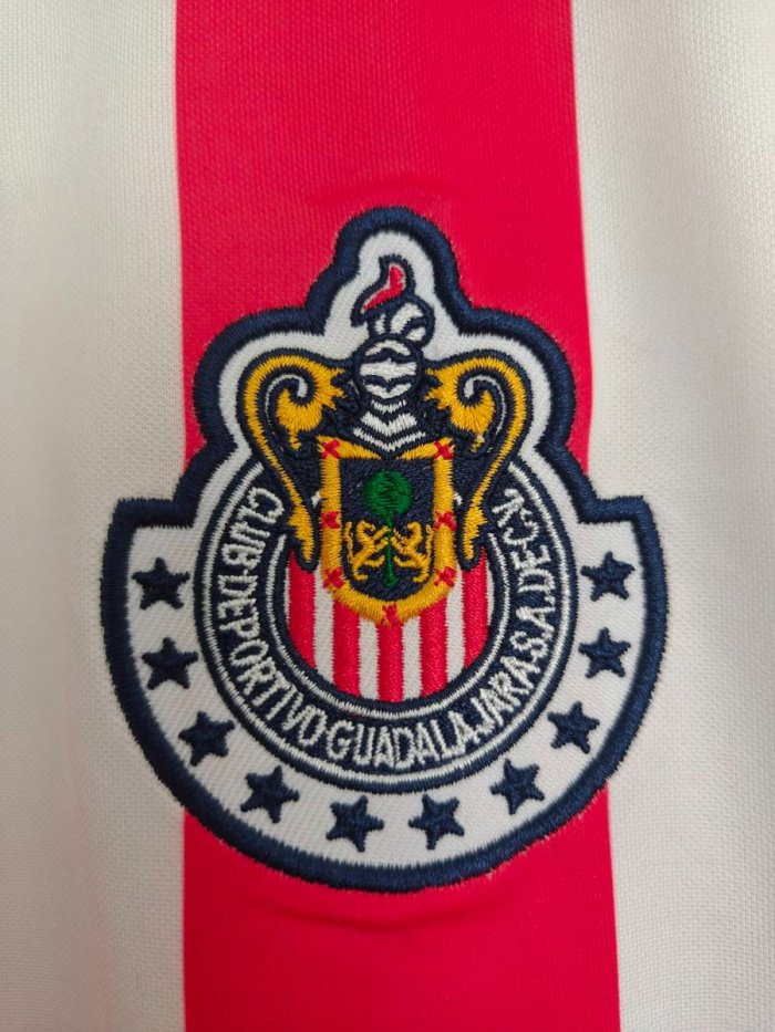 Retro 04/05 Chivas Home Long Sleeve Red Jersey