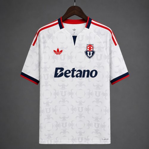 2027 Universidad de Chile Away White Jersey
