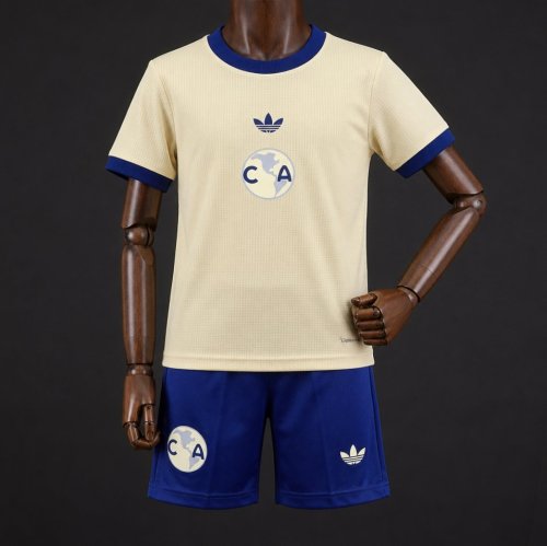 26/27 Kids Club America 110 Years Anniversary Yellow Jersey Kit