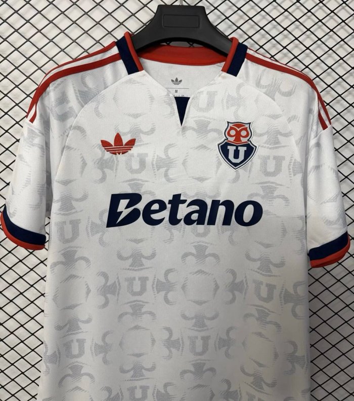 2027 Universidad de Chile Away White Jersey