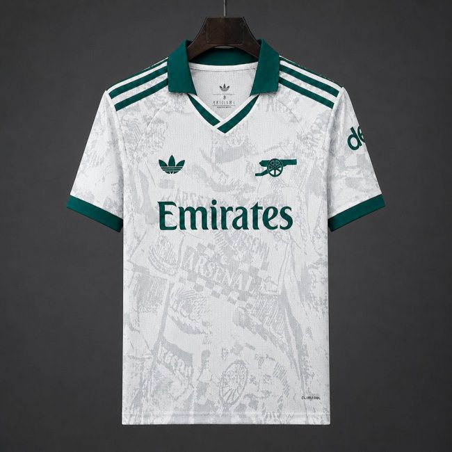 27/28 Arsenal Away Grey Jersey