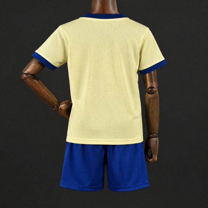 26/27 Kids Club America 110 Years Anniversary Yellow Jersey Kit