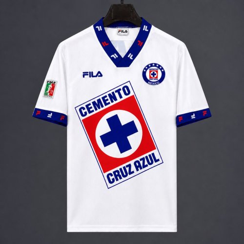 Retro 97/98 Cruz Azul Away White Jersey