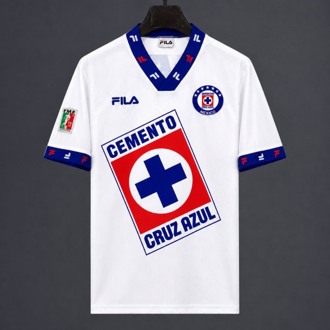 Retro 97/98 Cruz Azul Away White Jersey