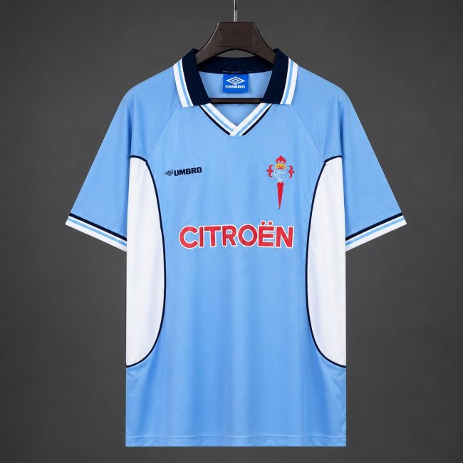 Retro 98/99 Celta de Vigo  Home Champions League Jersey