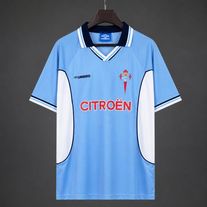 Retro 98/99 Celta de Vigo  Home Champions League Jersey