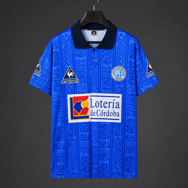 Retro 99/00 Belgrano Home Blue Jersey