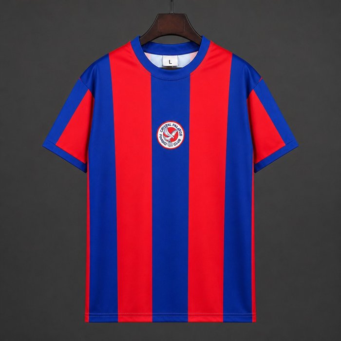 Retro 73/75 Crystal Palace Home Red/Blue Jersey