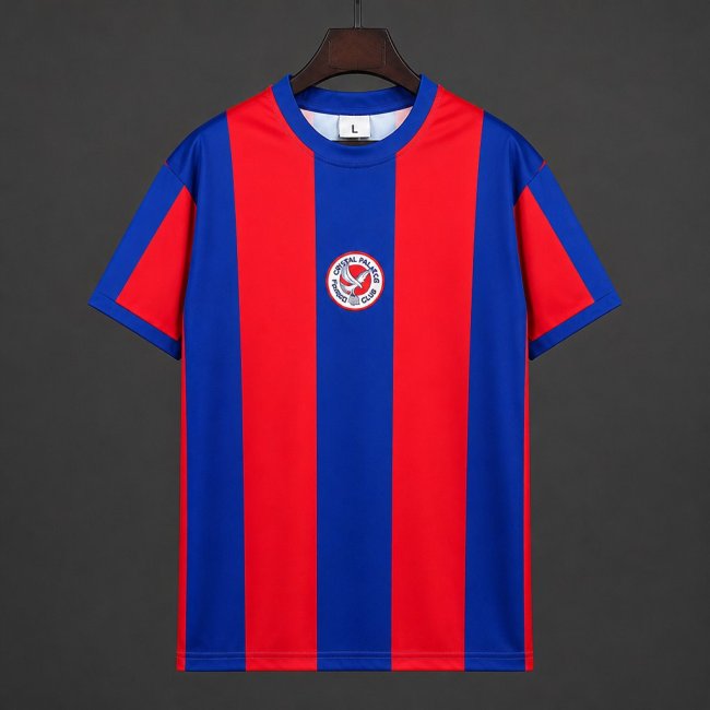 Retro 73/75 Crystal Palace Home Red/Blue Jersey