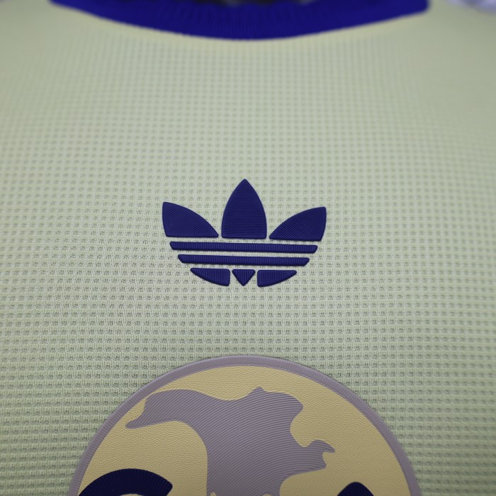 Player Version 26/27 Club América 110th Anniversary Yellow Long Sleeve Jersey