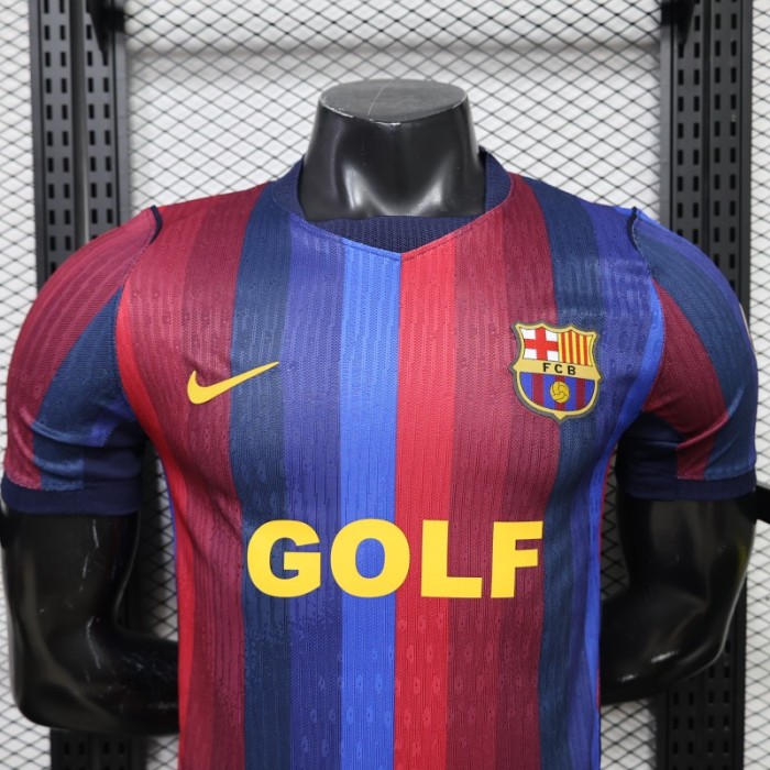 Player Version 26/27 FC Barcelona Home New Sponsor Jersey