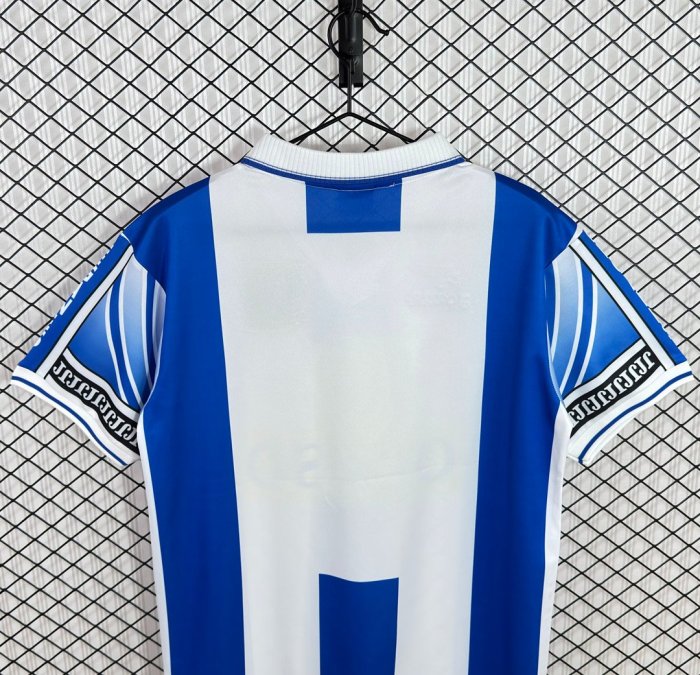 Retro 98/00 Leganes Home White/Blue Jersey
