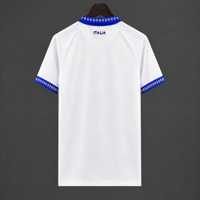 2027 Italy Away White Polo Jersey