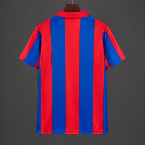 Retro 87/88 Crystal Palace  Home  Red/Blue Jersey