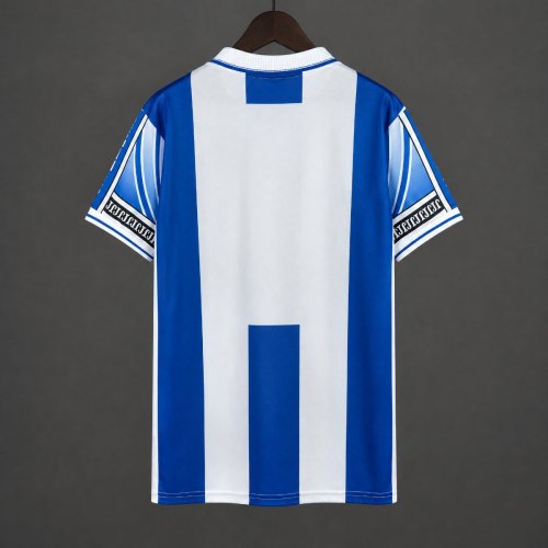 Retro 98/00 Leganes Home White/Blue Jersey