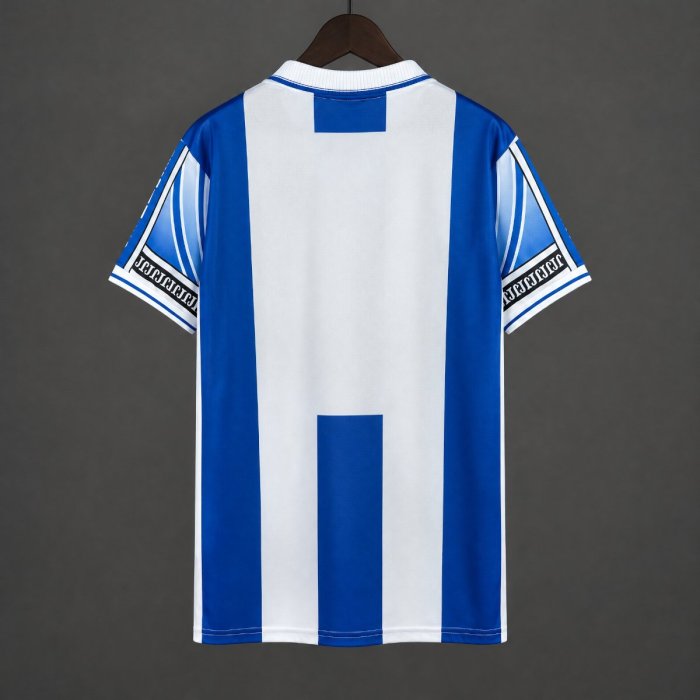 Retro 98/00 Leganes Home White/Blue Jersey