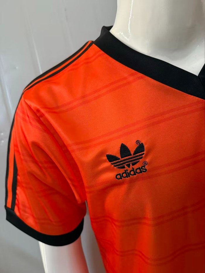 Retro 83/84 Dundee United Home Orange Jersey