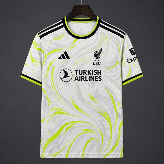27/28 Liverpool Third Light Green Jersey