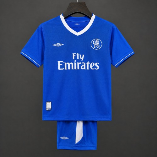Retro Kids 03/05 Chelsea Home Jersey