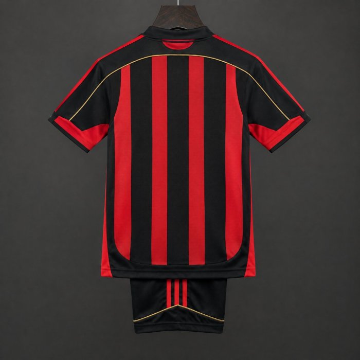 Retro Kids 06/07 AC Milan Home Jersey