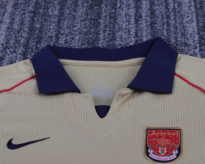 Retro Kids 01/02 Arsenal Away Jersey