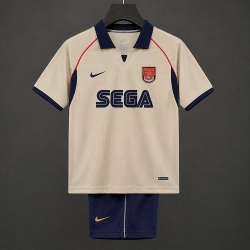 Retro Kids 01/02 Arsenal Away Jersey