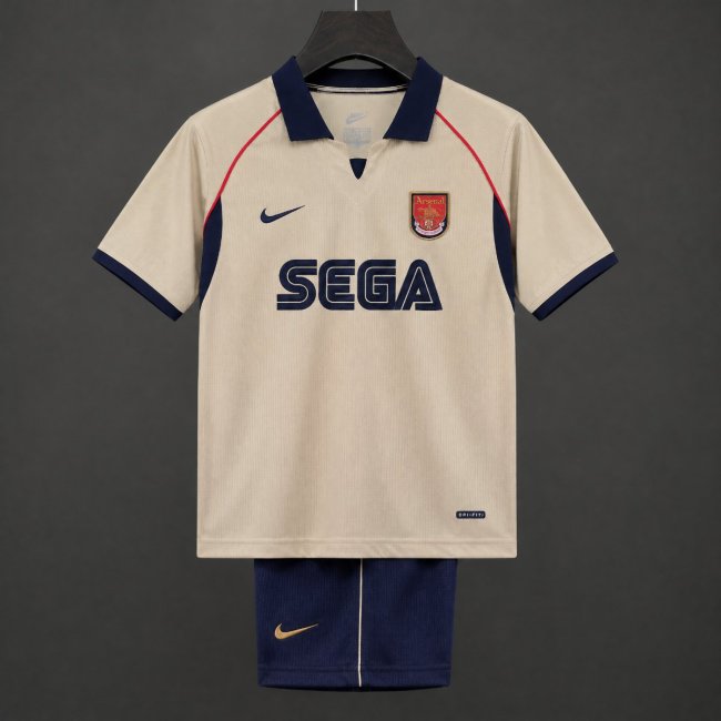Retro Kids 01/02 Arsenal Away Jersey