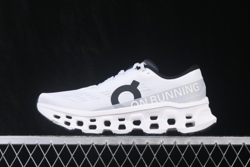 On Cloudmonster 3 Comfort Anti-Slip Wear-Resistant Cushioned Running Shoes - 3MG10051200 White White
